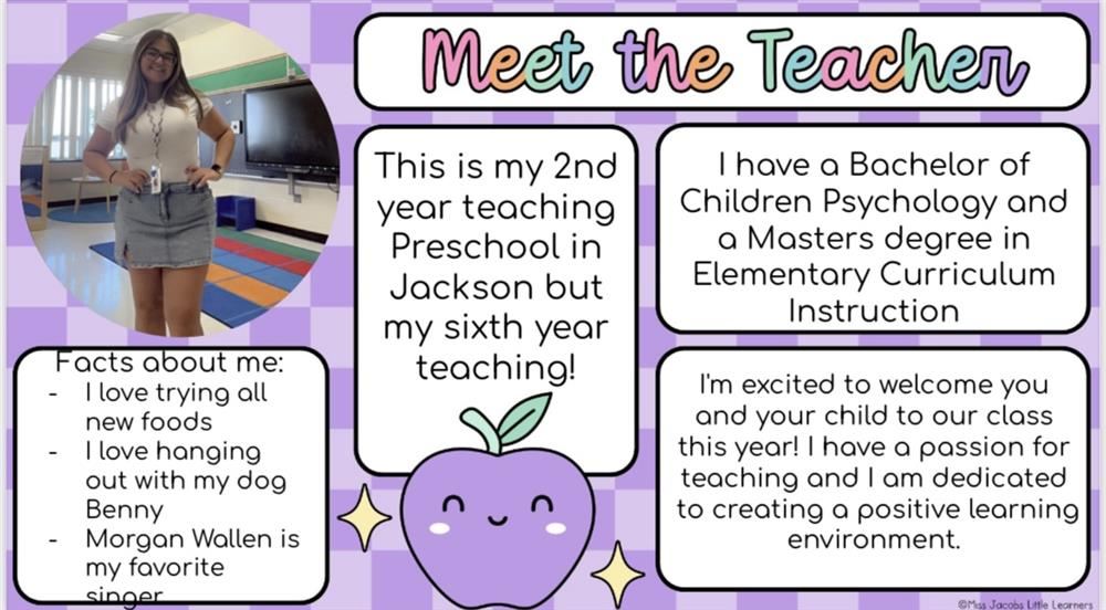 Meet Teacher